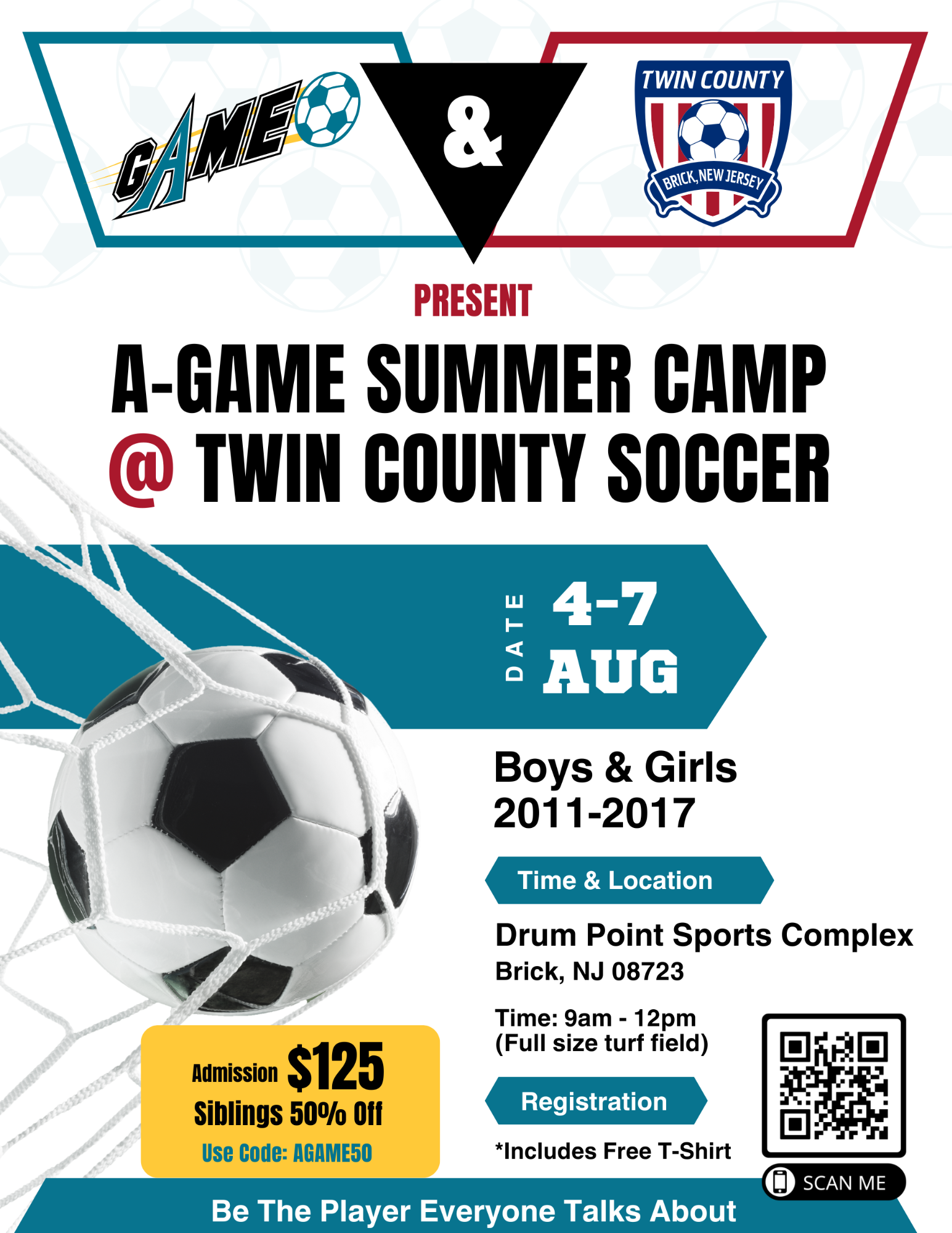 A-Game Summer Soccer Camp at Twin County Soccer